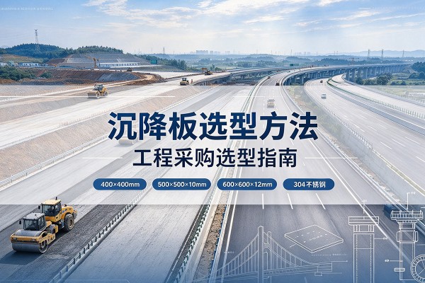 新昌沉降板选择方法