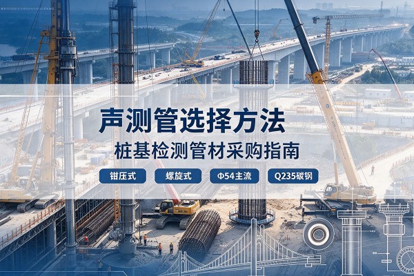 新昌声测管选型标准
