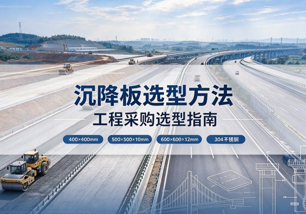 新昌沉降板选择方法