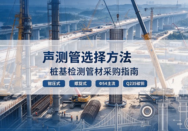 新昌声测管选型标准