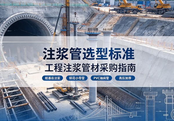 新昌注浆管选型标准