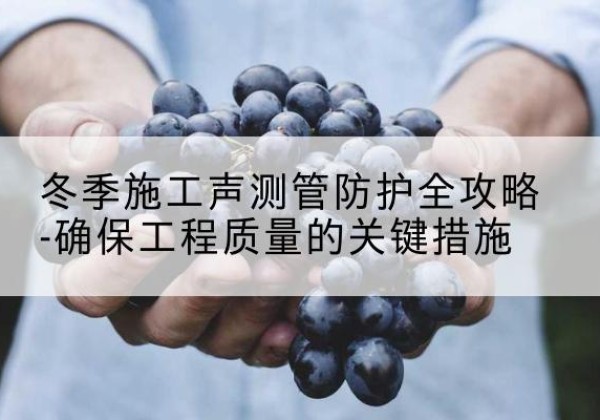 新昌冬季施工声测管有哪些防护要点？-冬季施工声测管防护全攻略-确保工程质量的关键措施